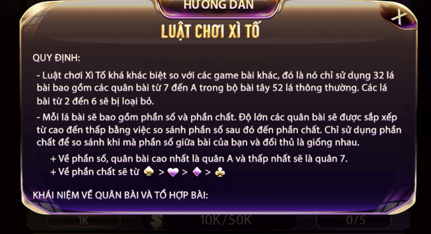 Các hành động đặt cược trong Xì tố khi tải Gemwin